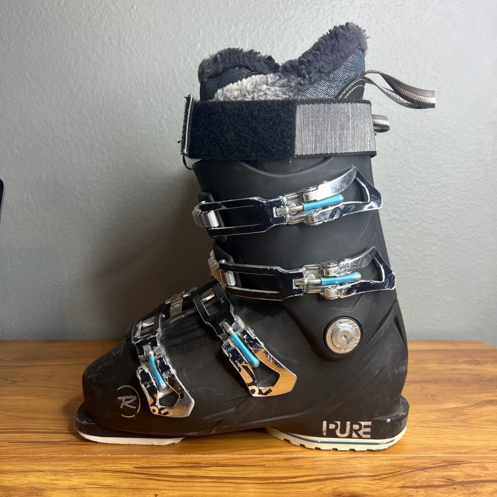 Rossignol Ski Boots Women 24.5 Pure Elite 90 Flex 90 Skinny Fit Merino